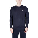 U.S. POLO ASSN. Blue Cotton Sweater -   -  U.S. POLO ASSN..